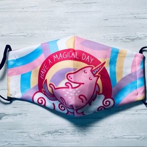Unicorn face mask